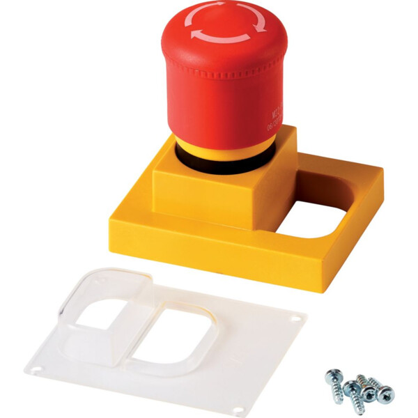 Bouton d'arrêt d'urgence, déverrouillage par rotation, pour boîtier (CI/E-PKZ01-XPVT) - Eaton - 289937