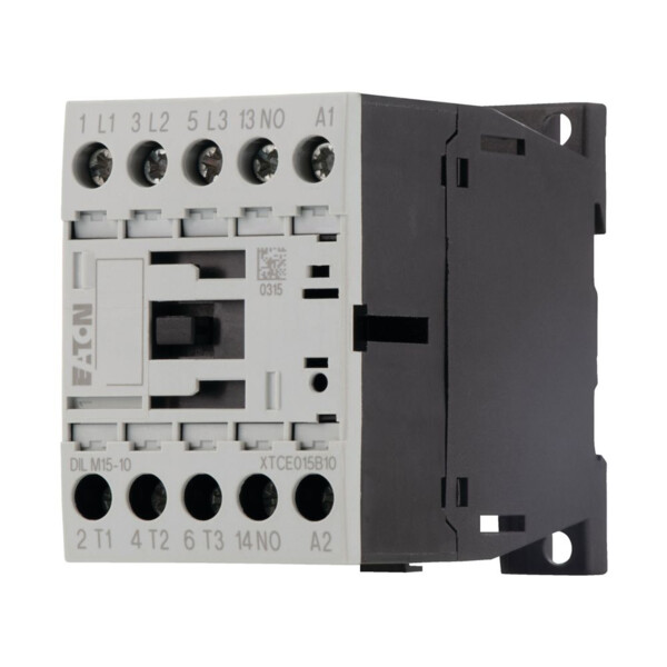 Contacteur de puissance, 3p+1f, 7.5kw/400v/ac3 (DILM15-10(110V50HZ,120V60HZ)) - Eaton - 290055