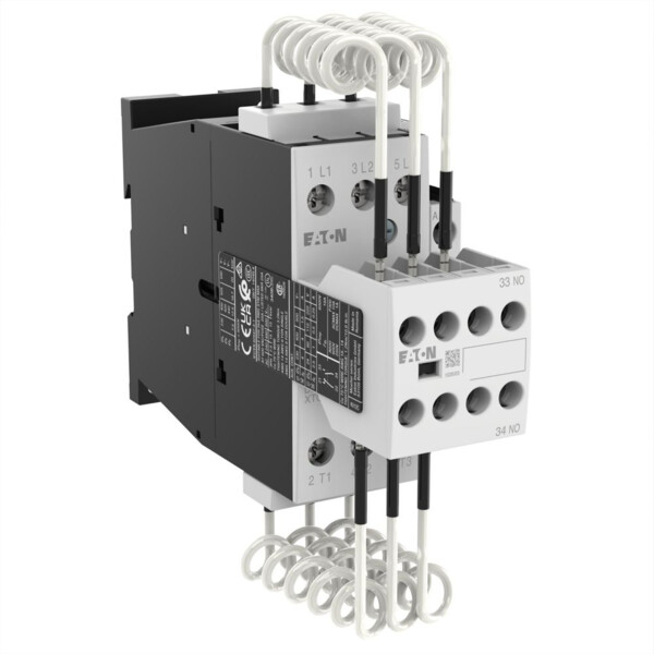 Contacteur pour condensateurs triphasés 3ph, 12.5kvar (DILK12-11(230V50HZ,240V60HZ)) - Eaton - 293988