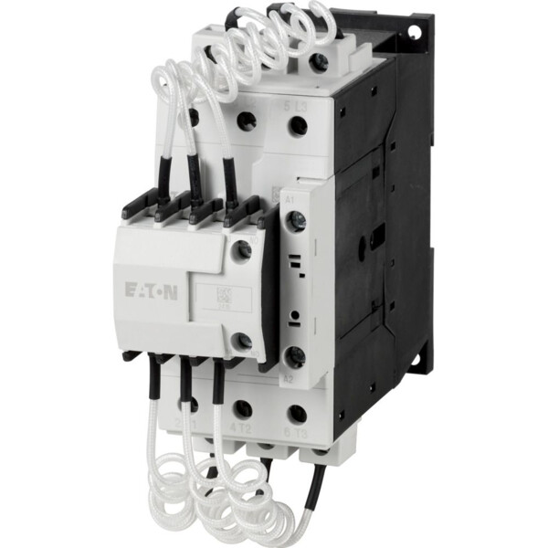 Contacteur pour condensateurs triphasés 3ph, 50kvar (DILK50-10(110V50HZ,120V60HZ)) - Eaton - 294073