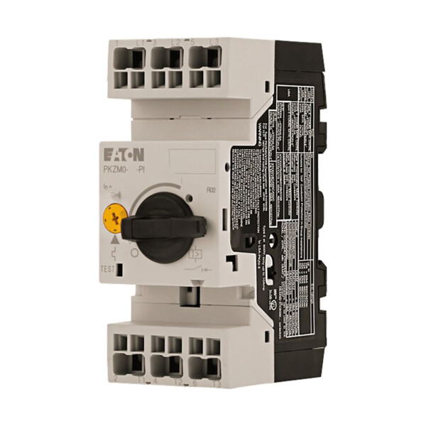 Disjoncteur de protection des transformateurs, 0.25 - 0.4 a, bornes push-in (pkzm0-0,4-t-pi) - Eaton - 199165