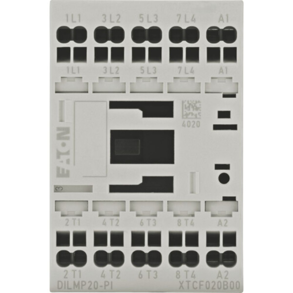 Contacteur de puissance, 4, bobine ac, ac-1: 22 a, 24 v 50/60 hz, bornes push-in (dilmp20(24v50/60hz)-pi) - Eaton - 199261