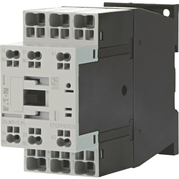 Contacteur puissance,380-400-4kw, 1f1o 230v 50hz, 240v 60hz, bornes push-in (dilm11-11(230v50hz,240v60)-pi) - Eaton - 199269