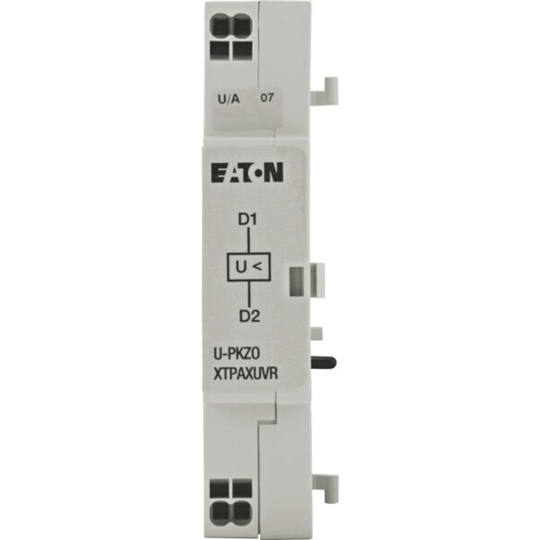 Déclencheurs à manque de tension pkz0(4), pke, ac, 230 v 50 hz, bornes push-in (u-pkz0(230v50hz)-pi) - Eaton - 199334