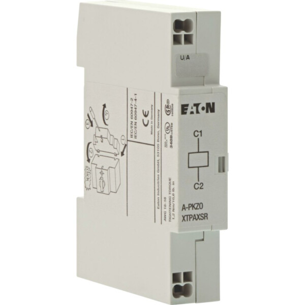 Déclencheurs à émission de tension pkz0(4), pke, ac, 24 v 50 hz, bornes push-in (a-pkz0(24v50hz)-pi) - Eaton - 199337