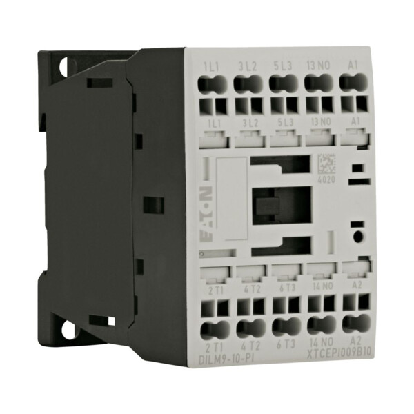 Contacteur puissance, 3, 380 v 400 v 4 kw, 1 f, 220 v 50/60 hz, bornes push-in (dilm9-10(220v50/60hz)-pi) - Eaton - 199647