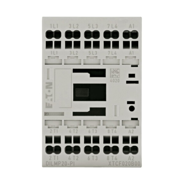 Contacteur de puissance, 4, ac-1: 22 a, 220 v 50/60 hz,bornes push-in (dilmp20(220v50/60hz)-pi) - Eaton - 199659