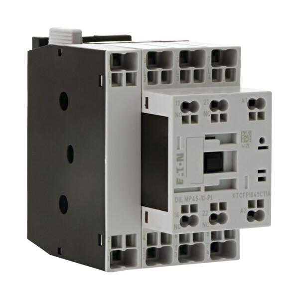 Contacteur puissance, 4, ac-1: 45 a, 1 f, 1 o, 230 v 50/60 hz, bornes push-in (dilmp45-11(230v50/60hz)-pi) - Eaton - 199676