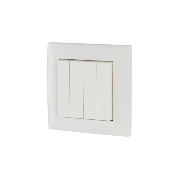 Bouton poussoir rf quadruple, 55mm (CPAD-00/195) - Eaton - 173413