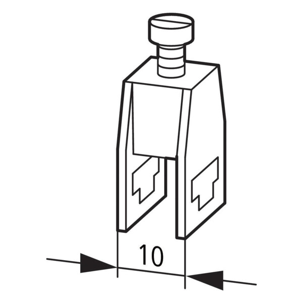 Borne de puissance max.16mm² (AK16) - Eaton - 079336