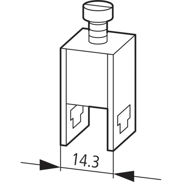 Borne de puissance max.35mm² (AK35) - Eaton - 079614