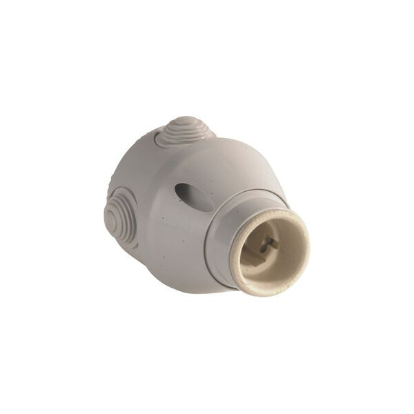 DOUILLE PATERE B22 - 4 ENTREES - Ebenoid - 042901
