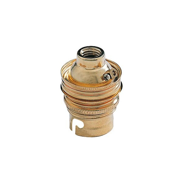 DOUILLE ACIER LAIT. B22 DB.M11 - Ebenoid - 043311