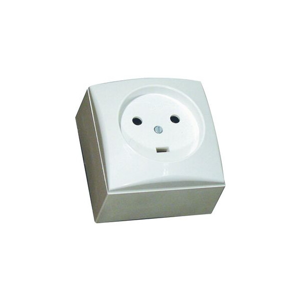 SOCLE MURAL 20A 2P+T MONTE/CADRE - Ebenoid - 023018