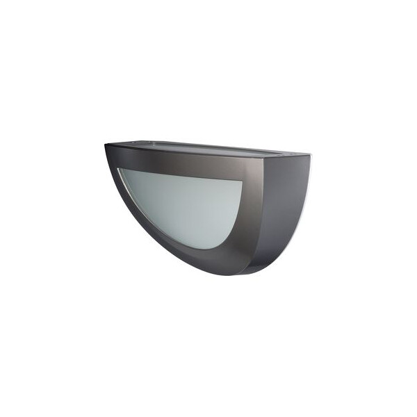 SEXTAN P APP. D/H E27 7W LED ACIER - Ebenoid - 071625