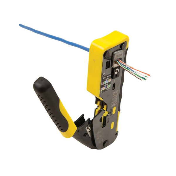 Pince à sertir modulaire compacte pour connecteur RJ45 - Elcontrol - VDV226110EU