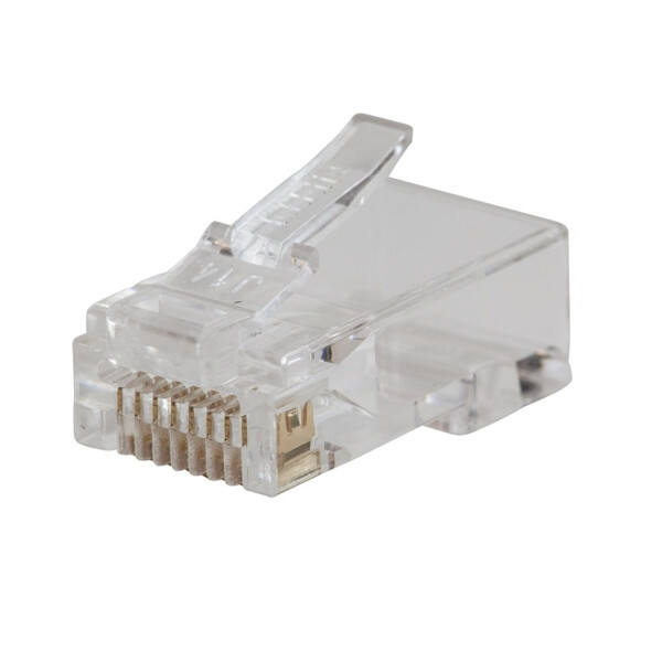 Fiche de données modulaire PassThru CAT 5E, 50 pièces - Elcontrol - VDV826702E