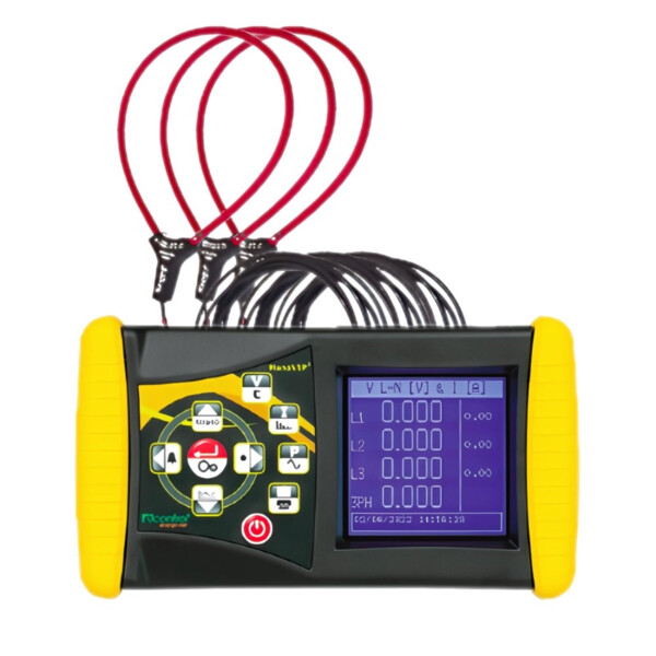 Testeur de qualité de puissance 3 phases - Elcontrol - 4NAN3WFN