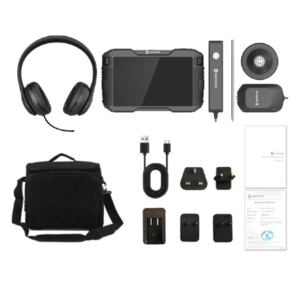Détecteur de fuites sonore à écran tactile 100Hz-4500Hz - Elcontrol - AD21P