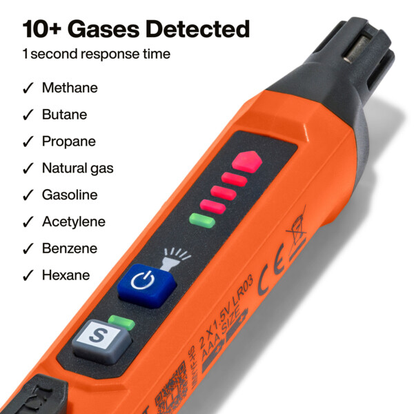 Détecteur compact de fuites de gaz inflammables - Elcontrol - ET190