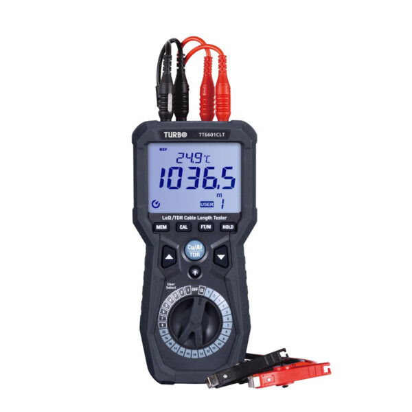 Testeur de longueur de câble LoQ/TDR 30km - Elcontrol - TT6601CLT