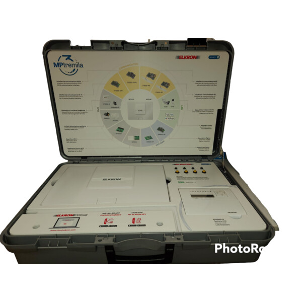Valise de démonstration du système d’alarme anti-intrusion hybride MP3000 - Elkron - VALMP3000