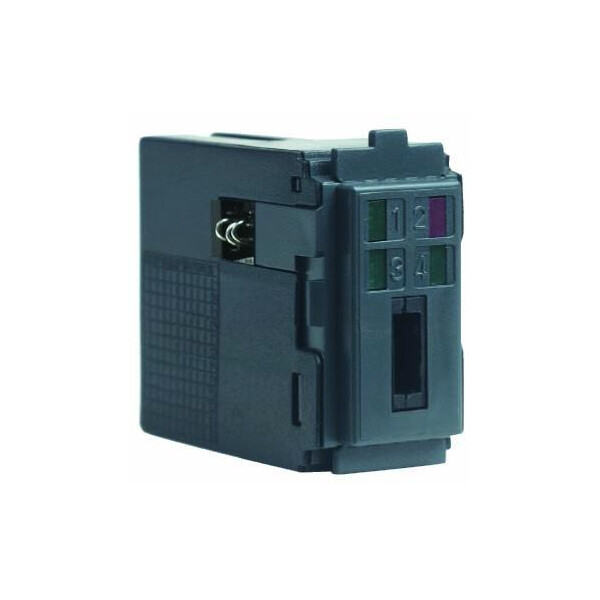 Lect Cle Electro B-Ticino Noir pour les systèmes intrusions - Elkron - UDK2000M