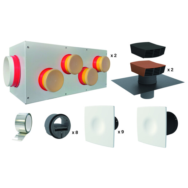 Kit accessoires Eoliance pour VMC double flux Kalix 90 - Eoliance Habitat - 913107
