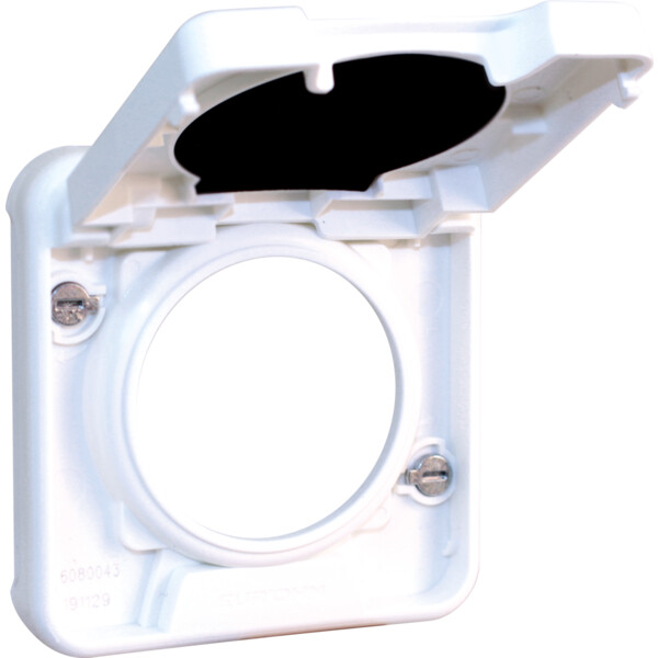 Oxxo adapt. avec couv. comete compos gris ip55 (usb, prises détrompées, tv, tv/fm/sat…) - Eurohm - 60857
