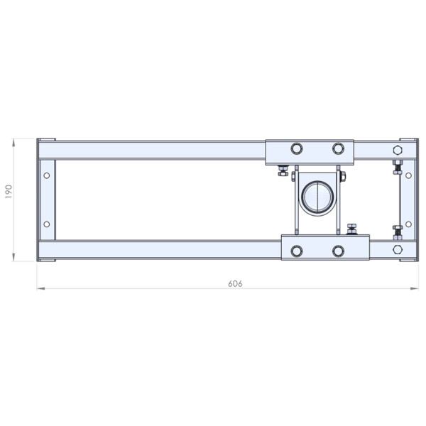 Support de fixation sur deux chevrons de charpente - Golmar - FFC1000