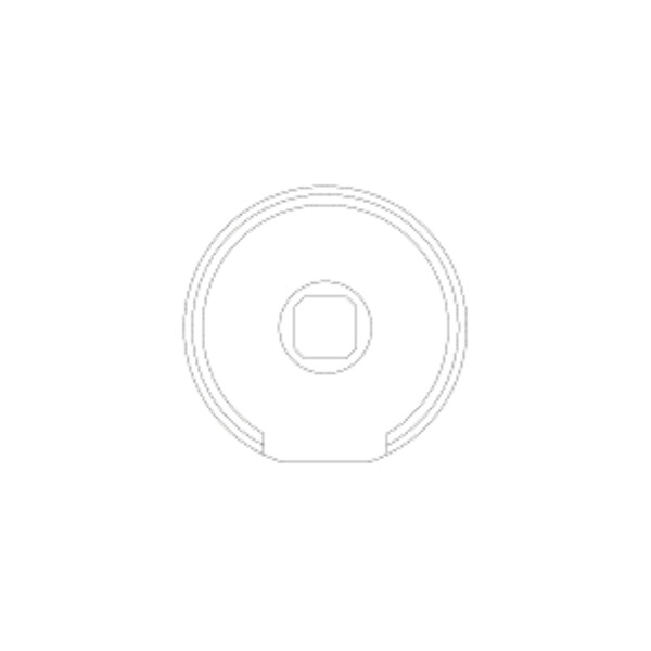 Sea adaptateur rond diam 50 mm   - Evicom - P43380/063