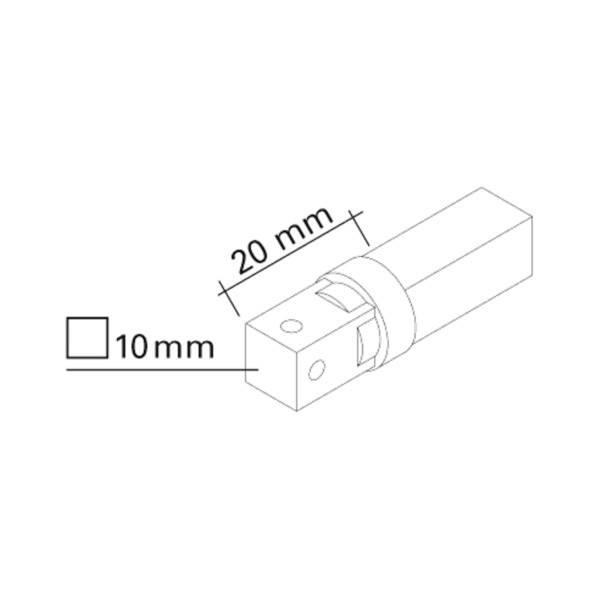 Sea axe carre revolux 45 sms - Evicom - P43380/078