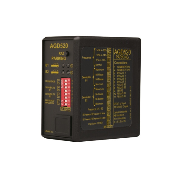 Sea detecteur boucle magne. 2 voies 24v - Evicom - P6F350000