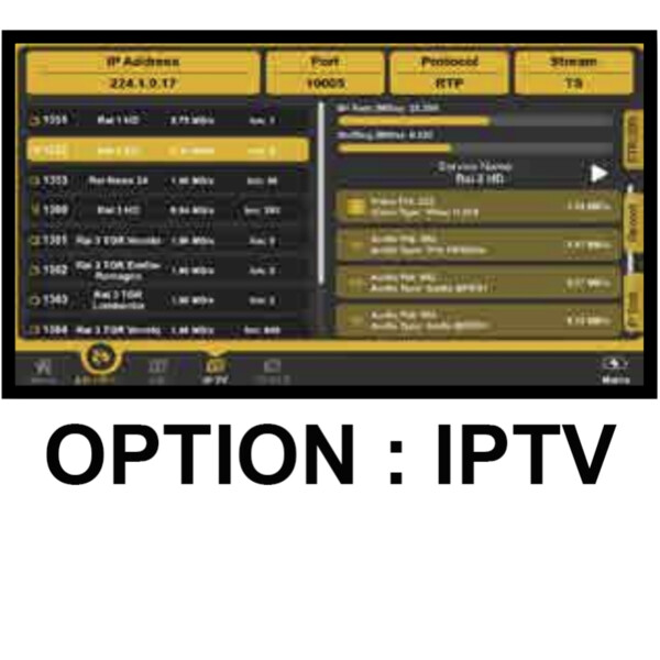 Option IPTV pour M EXA7 LITE - Evicom - MEXA/IPTV