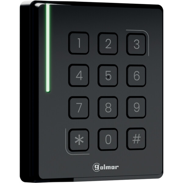 Clavier / lecteur de proximité 13,56 MHz et BLE technologie 2SAFE IP-Opener - Golmar - TGMIPOP/90D