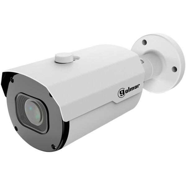 Caméra IP tube 2 Mpx avec objectif 2,8–12 mm et IP66 - Golmar - HCIP124B2E