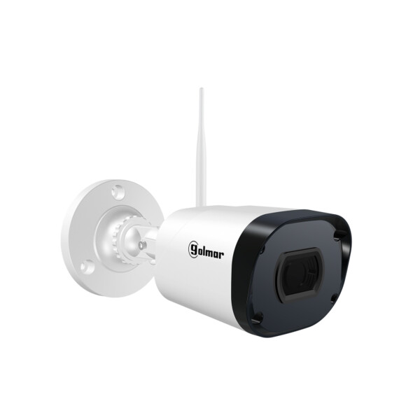 Caméra tube WiFi extérieure avec éclairage Infrarouge - Obj.3.6 mm, IP66 - Golmar - HCIP102/G2C