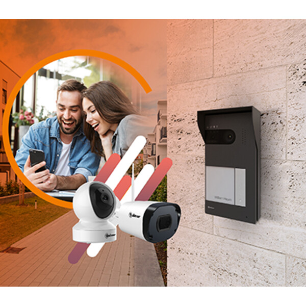 Caméra tube WiFi extérieure avec éclairage Infrarouge - Obj.3.6 mm, IP66 - Golmar - HCIP102/G2C