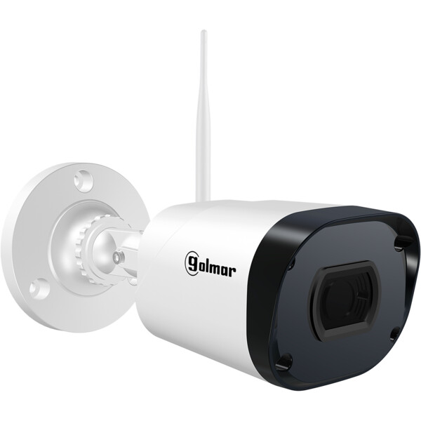 Caméra tube WiFi extérieure avec éclairage Infrarouge - Obj.3.6 mm, IP66 - Golmar - HCIP102/G2C