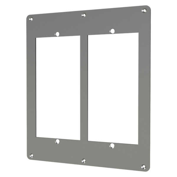 Cadre de propreté 2 modules 2 colonnes pour platine SUPRA - Golmar - GS622/AL/C