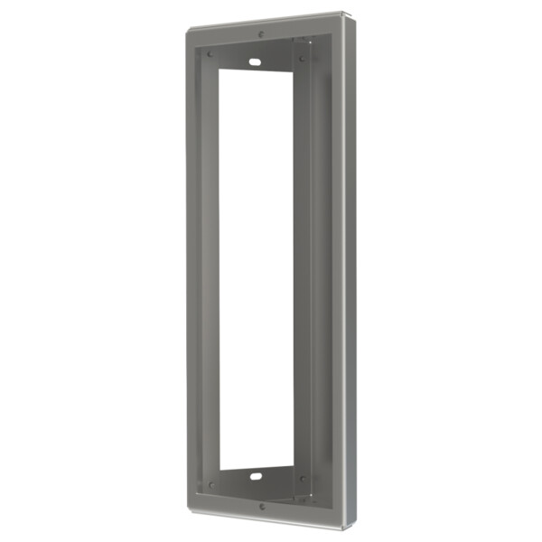 Boitier saillie avec visière SUPRA,  3 modules 1 colonne à 45° - Golmar - GS931/AL