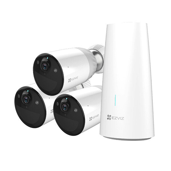 Kit de 3 Caméras BC1 Alimentées par Batterie avec Base BC1-B3 EZVIZ - EZVIZ - 306500098