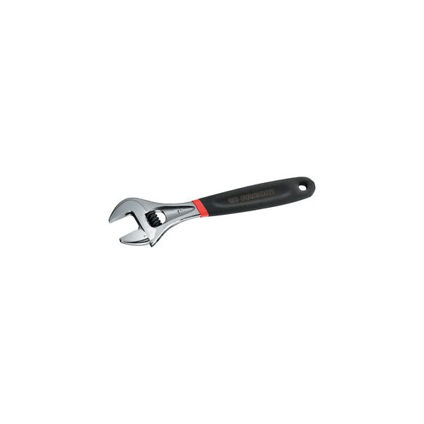 Clé à molette chromée gainée 6" - Facom - 113A.6CG