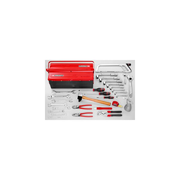 Sélection métrique de 29 outils avec boîte 3 cases bt.9 - Facom - 2145.MAG1