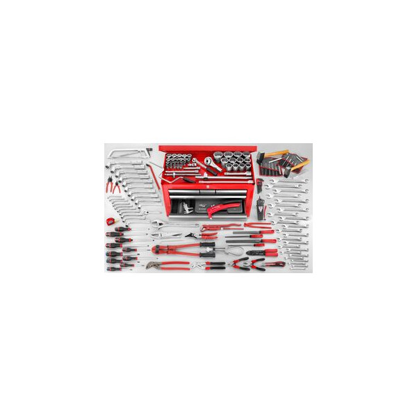 Sélection de 150 outils métrique  avec coffre bt.66 - Facom - 2174.MAG5