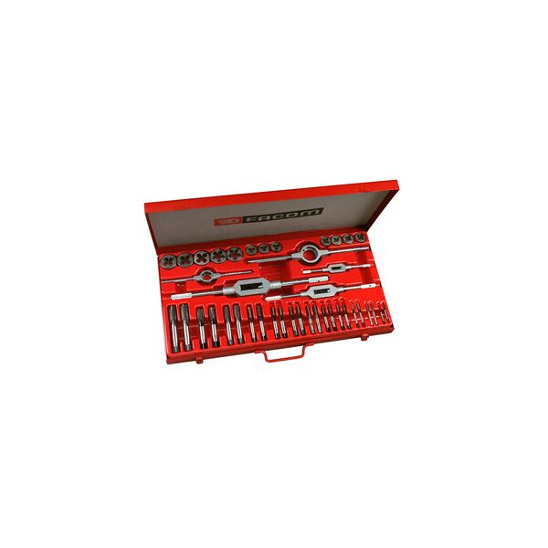 Jeu de tarauds, filières, porte-outils - 12 x 2 - de m3 à m18 - Facom - 221.227SJ2