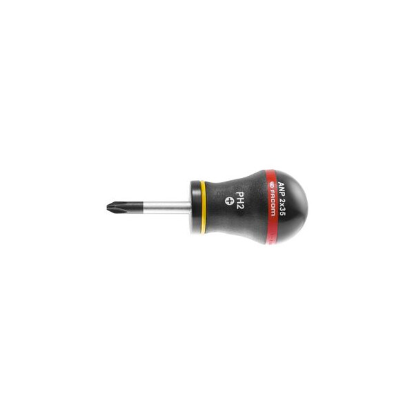 Tournevis pour vis cruciformes phillips - lames courtes 1x25 - Facom - ANP1X25