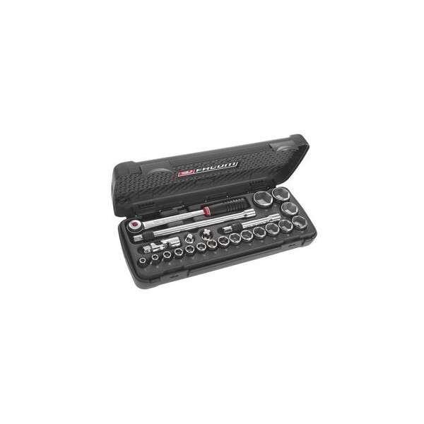 Coffret de douilles cdx 6 pans de 8 à 32 mm - Facom - CDX.5
