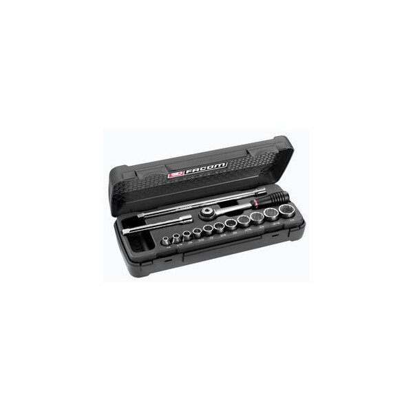 Coffret de douilles 3/8" 12 pans de 1/4" à 7/8" - Facom - J.420AU