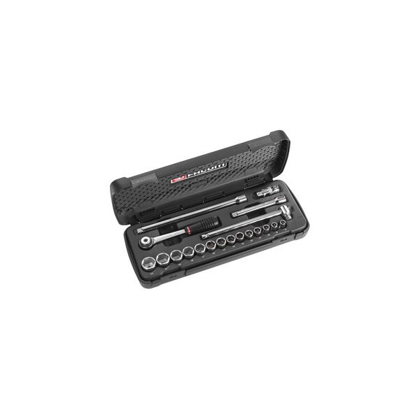 Coffret de douilles 6 pans  3/8" métriques - Facom - J.431AP